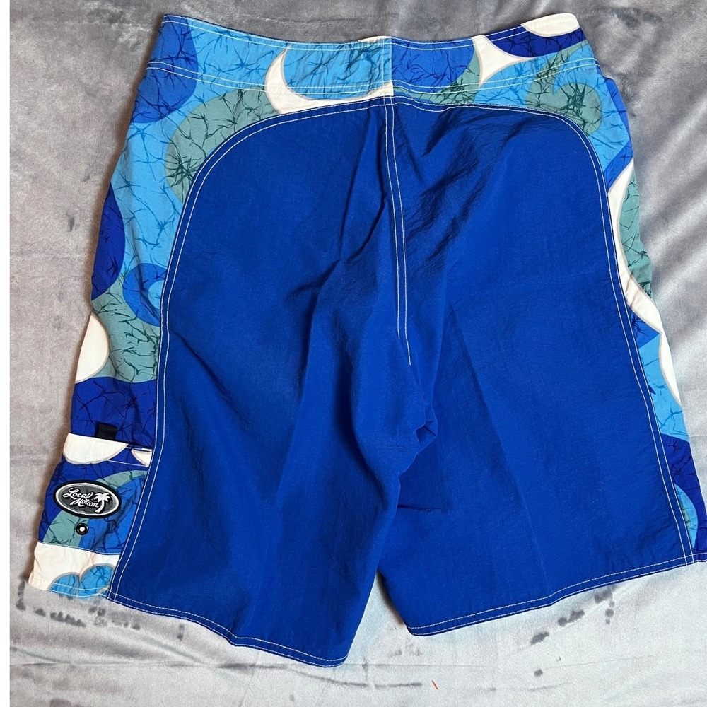 Local Motion Hawaii Shorts Men's 32 Swim Trunks‎ Board Surfer Grunge Vintage Y2K